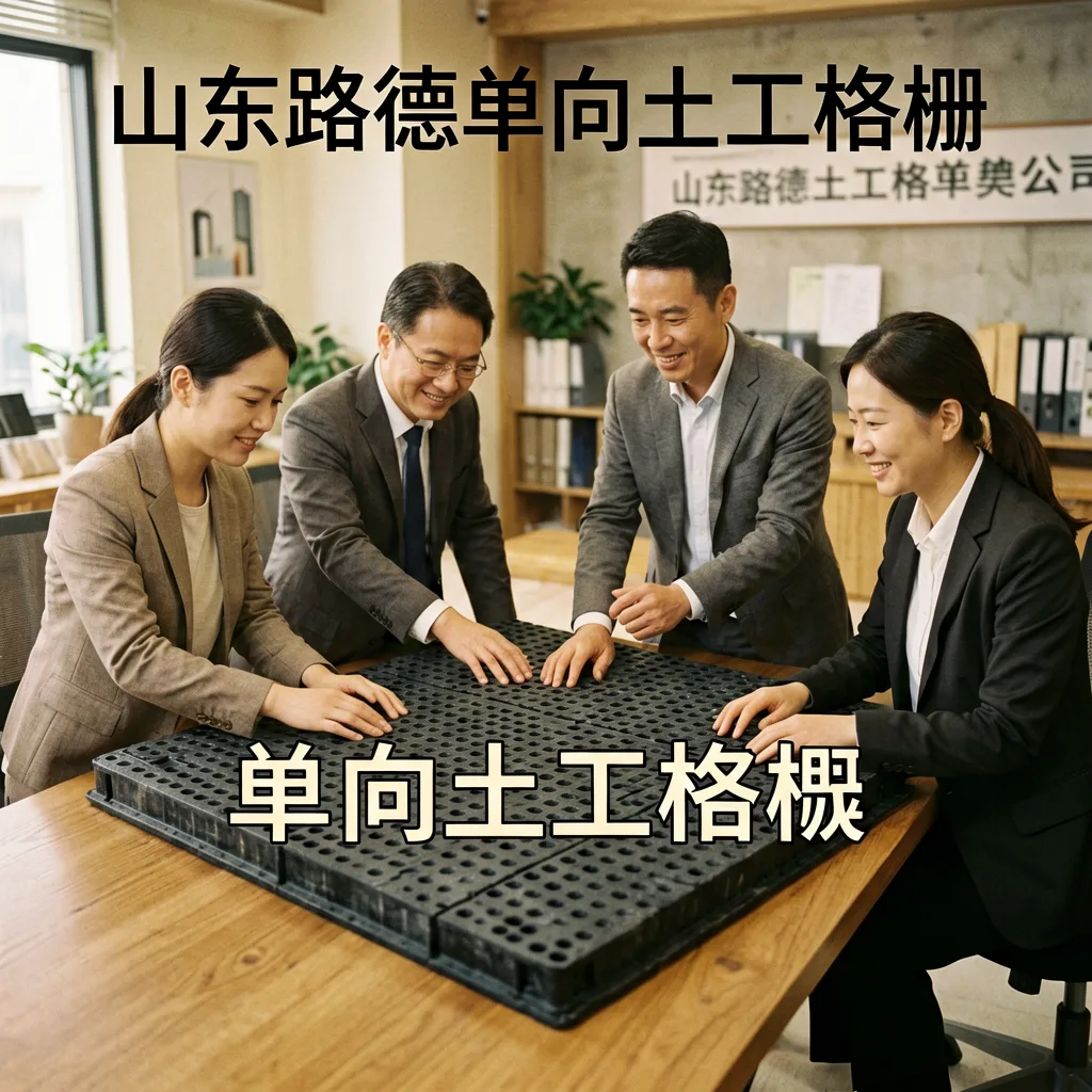 排水板_复合土工膜_单向土工格栅-山东路德单向土工格栅